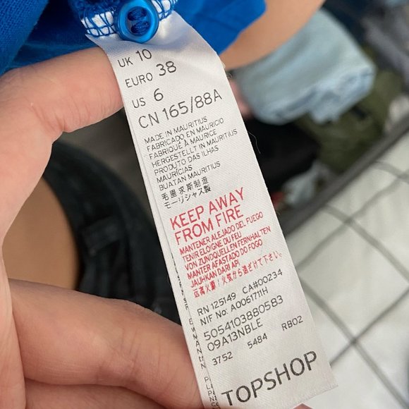 Topshop Cropped Polo Shirt - Picture 4 of 5